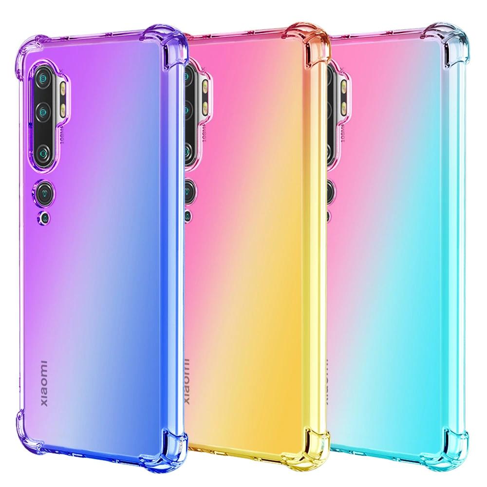 Bakeey Gradient Color Shockproof Soft TPU Protective Case for Xiaomi Mi Note 10 / Xiaomi Mi Note 10 