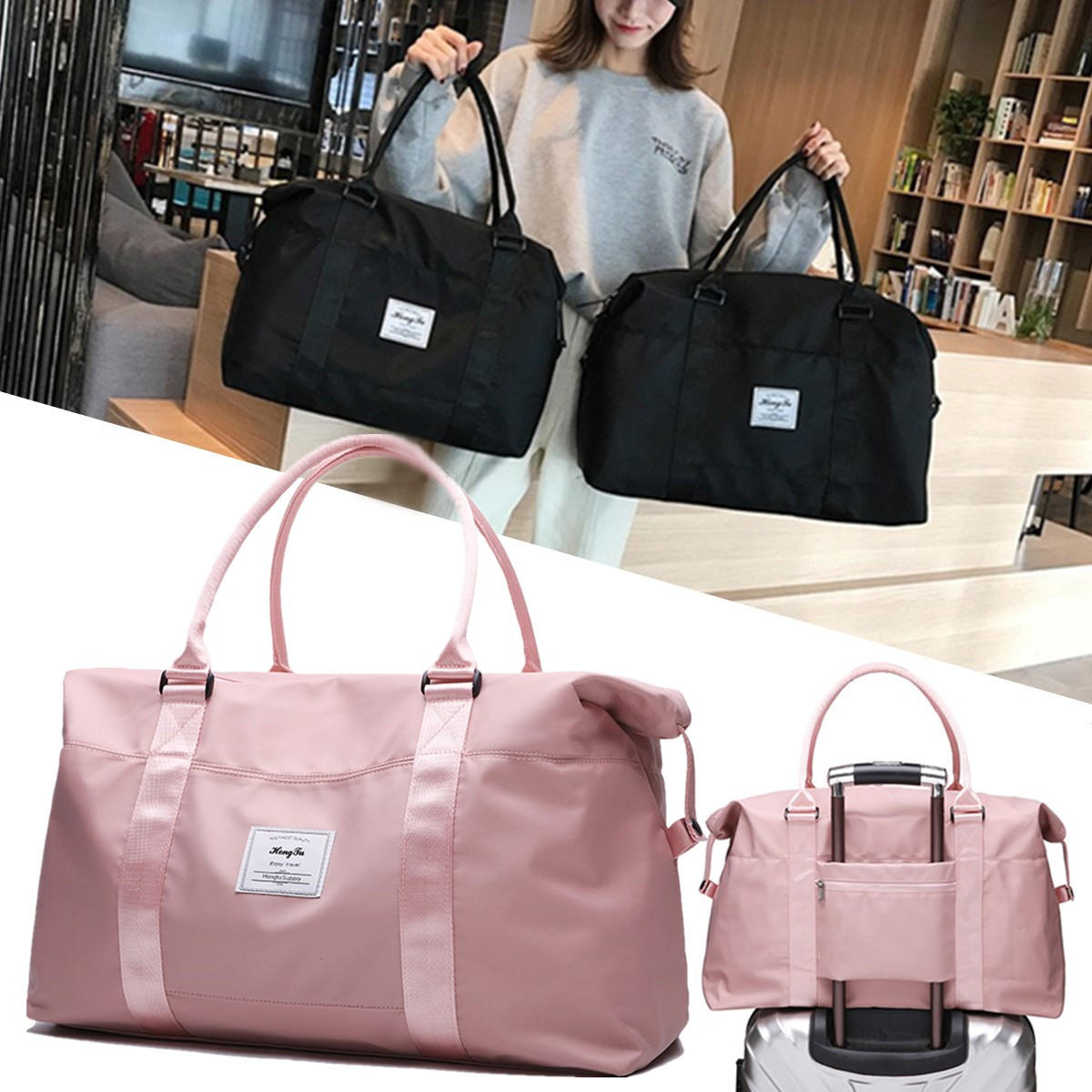 20L 30L Outdoor Portable Travel Handbag Waterproof Luggage Sports Gym Bag Carry On Tote 