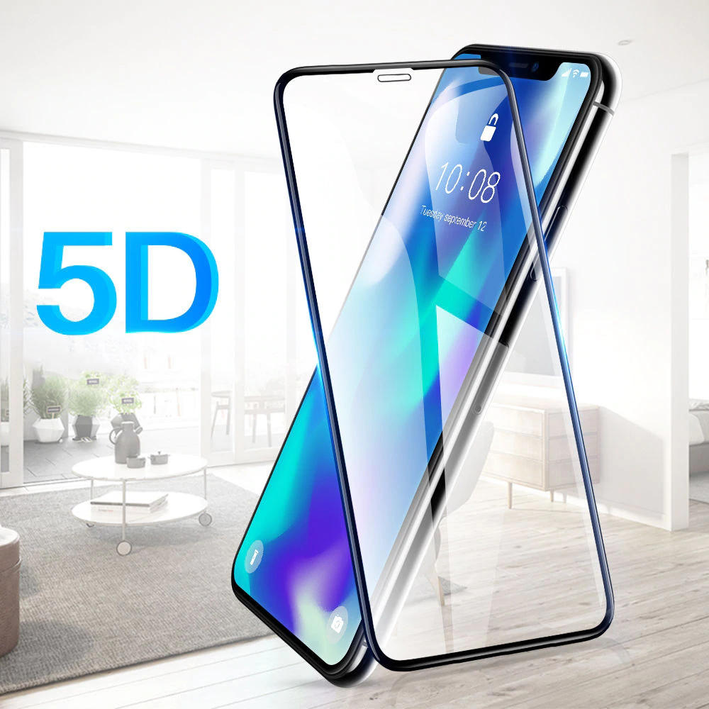 Bakeey 5D Full Coverage Anti-explosion Tempered Glass Screen Protector for iPhone XR / iPhone 11 6.1