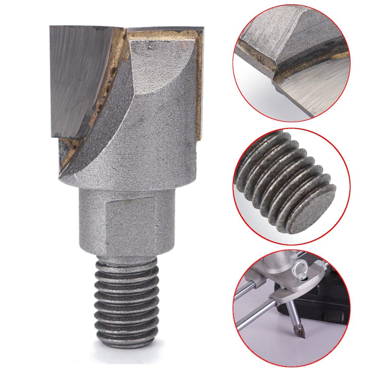 Drillpro M10 16.5-30mm Carbide Soubers Plunger Cutter Hout Cutter voor Soubers Insteekslot Fitting J