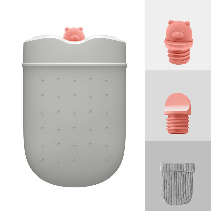 Jordan&Judy R2 Sıcak Su Torbası, 3-5 saat yalıtım, mikrodalga ısıtma, silikon şişe ve buz paketi el ısıtıcısı olarak.