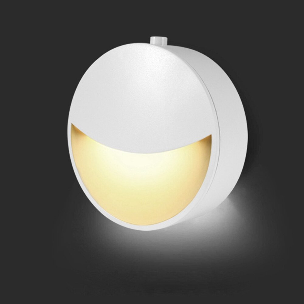 Nieuwheid 0.2W LED nachtlampje Plug-in wandlamp Energiebesparing voor thuis slaapkamer AC220V