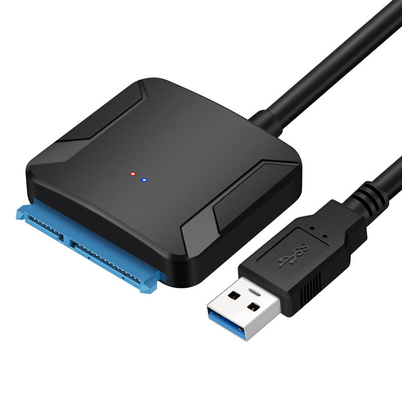E-opbrengst USB naar SATA-kabel 2,5 3,5 HDD SSD harde schijf converterkabel USB3.0 SATA met UASP d