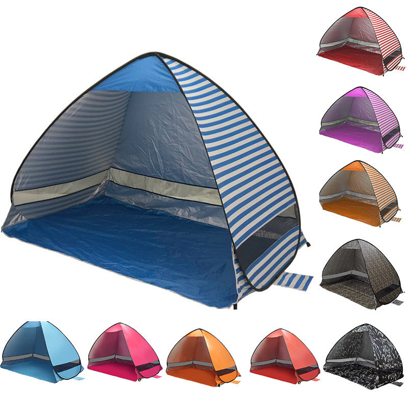 Εξωτερική σκηνή PopUp Ultralight Beach Tents Shelter UV-Protective Automatic Tenda Shade