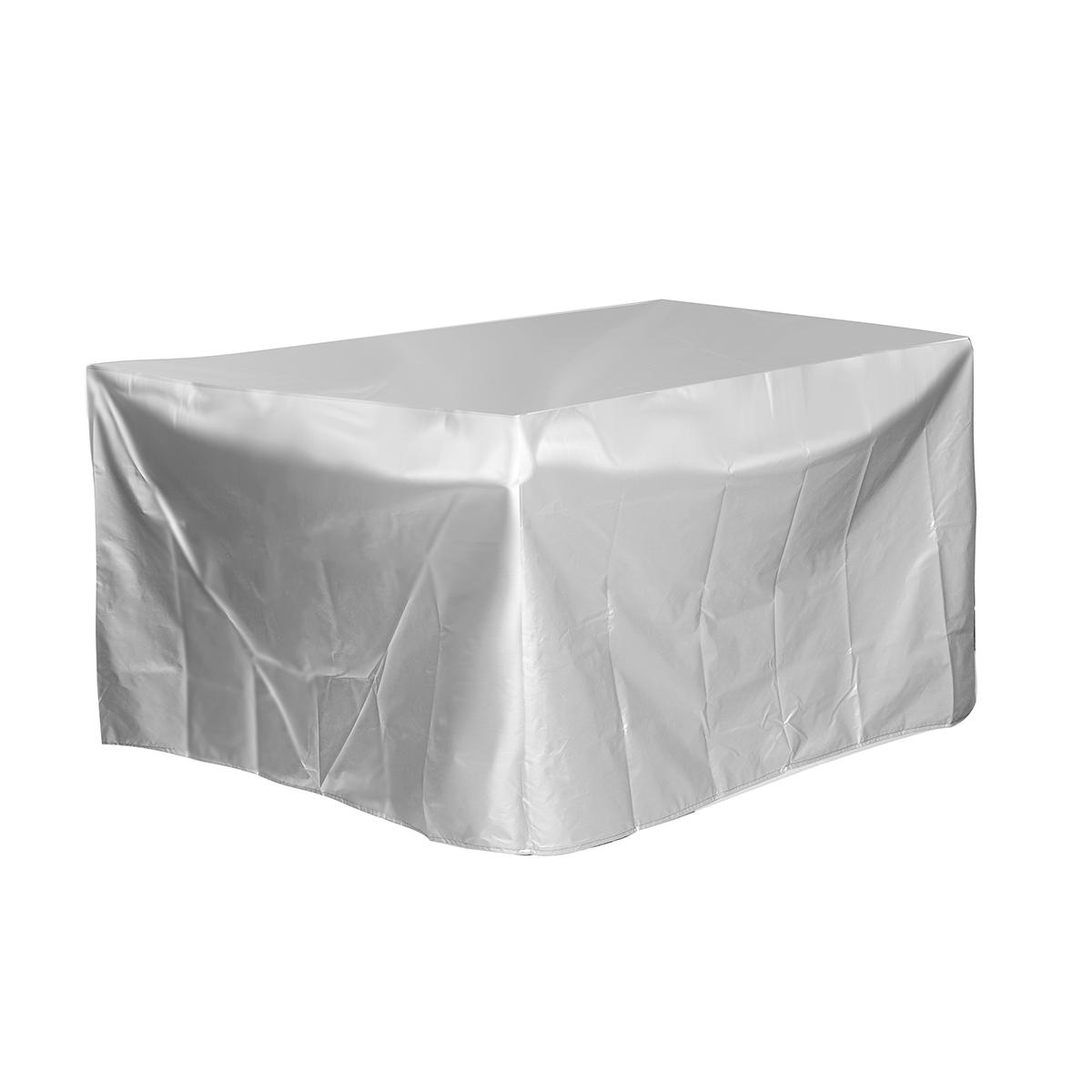 Patio Garden Waterproof Furniture Cover Set UV Rain Shelter Protector
