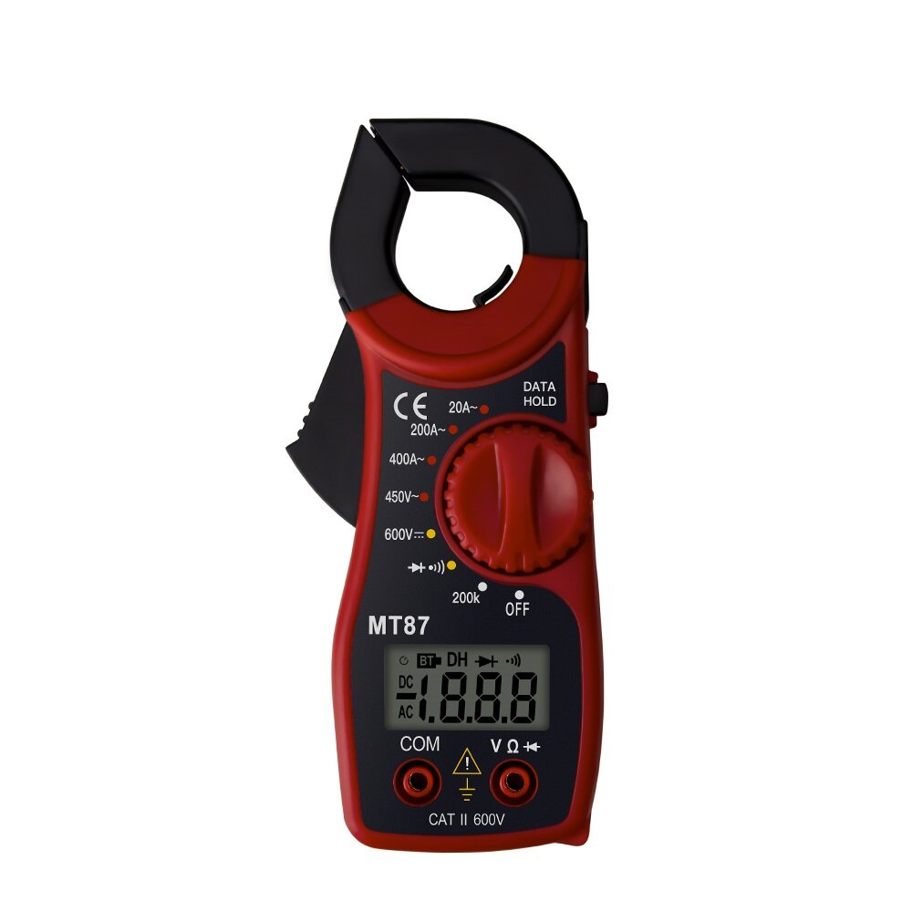 ANENG MT87 Portable Digital Clamp Ammeter Multimeter With AC/DC Voltage Tester AC Current Resistance Multi Test Clamp Me