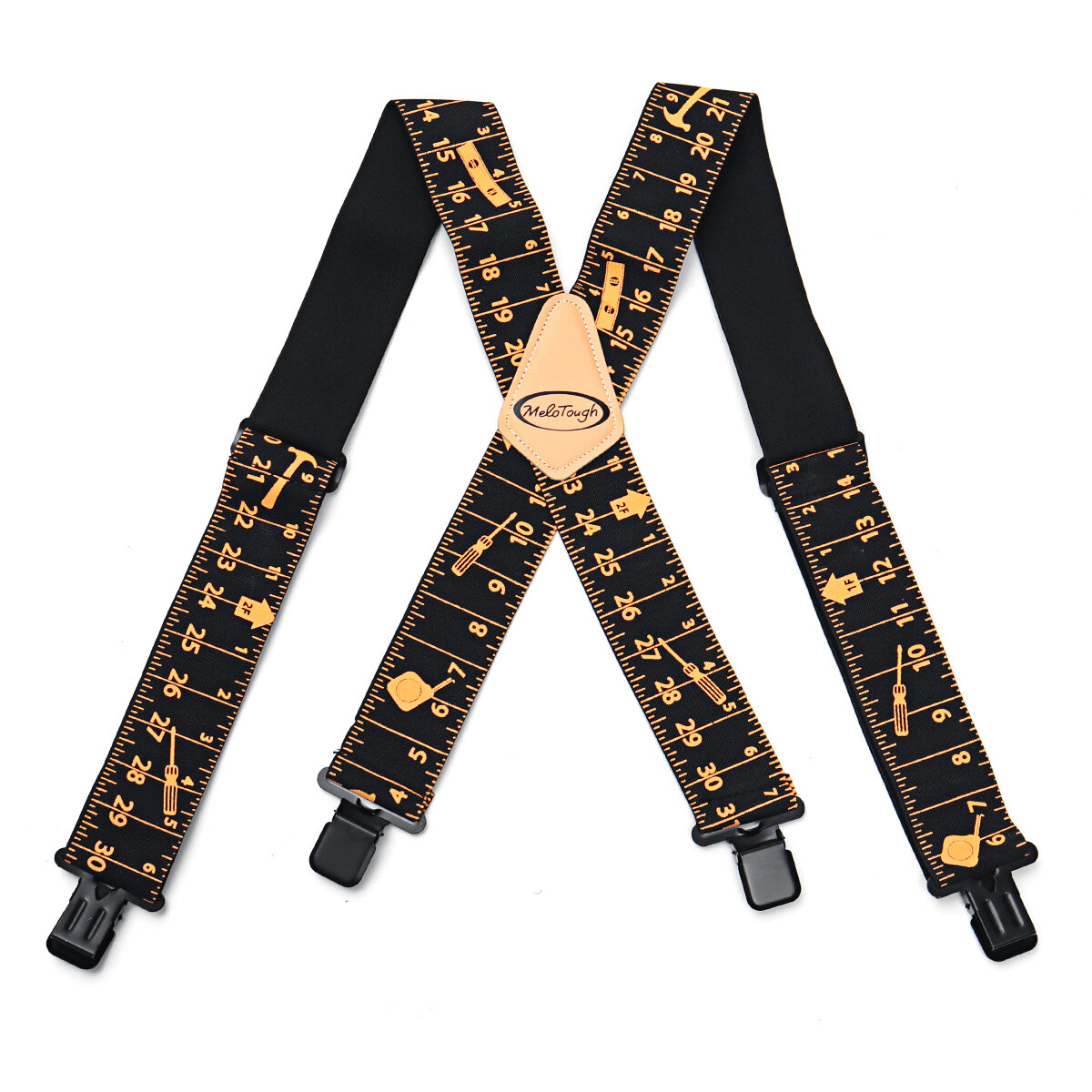 2'' Wide Adjustable Ruler Heavy Duty Belts Tool Braces Suspender For Pouch ！ 