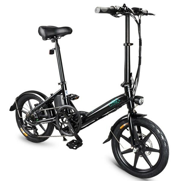 [EU Direct] FIIDO D3S Shifting Version 36V 7.8Ah 250W 16 Inches Folding Moped Bicycle 25km/h Max 60KM Mileage Electric Bike