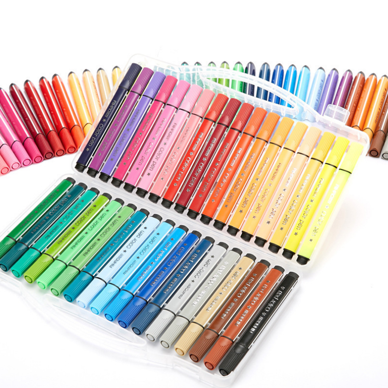 

AIHAO 1996 12/18/24/36 цветов акварельные ручки моющиеся художественный маркер для детей рисунок живопись канцелярские п