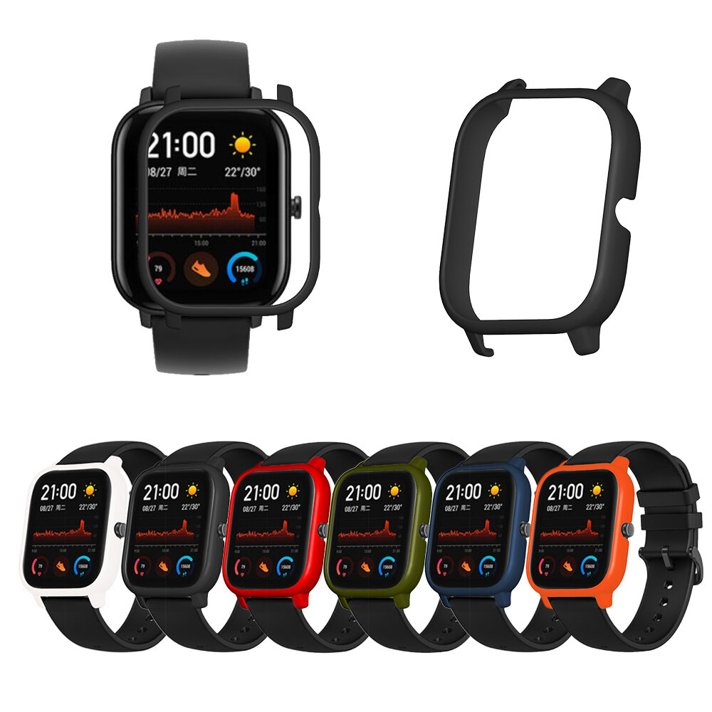 Kleur PC Watch Case Cover Watch Cover Screen Protector voor Amazfit GTS