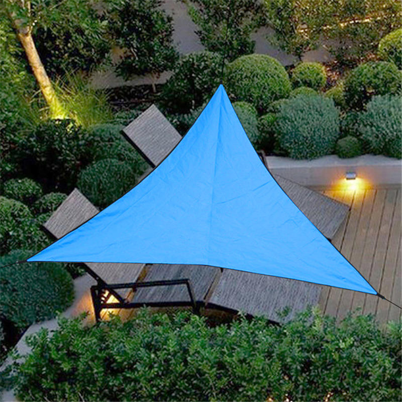 Abri de soleil d'auvent de patio d'auvent de tente de jardin imperméable triangulaire de tente de 3m