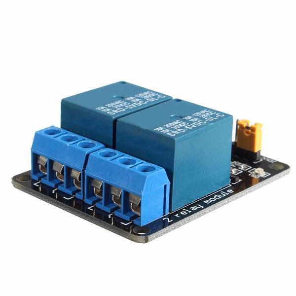 3pcs 5V 2 Channel Relay Module Control Board With Optocoupler Protection