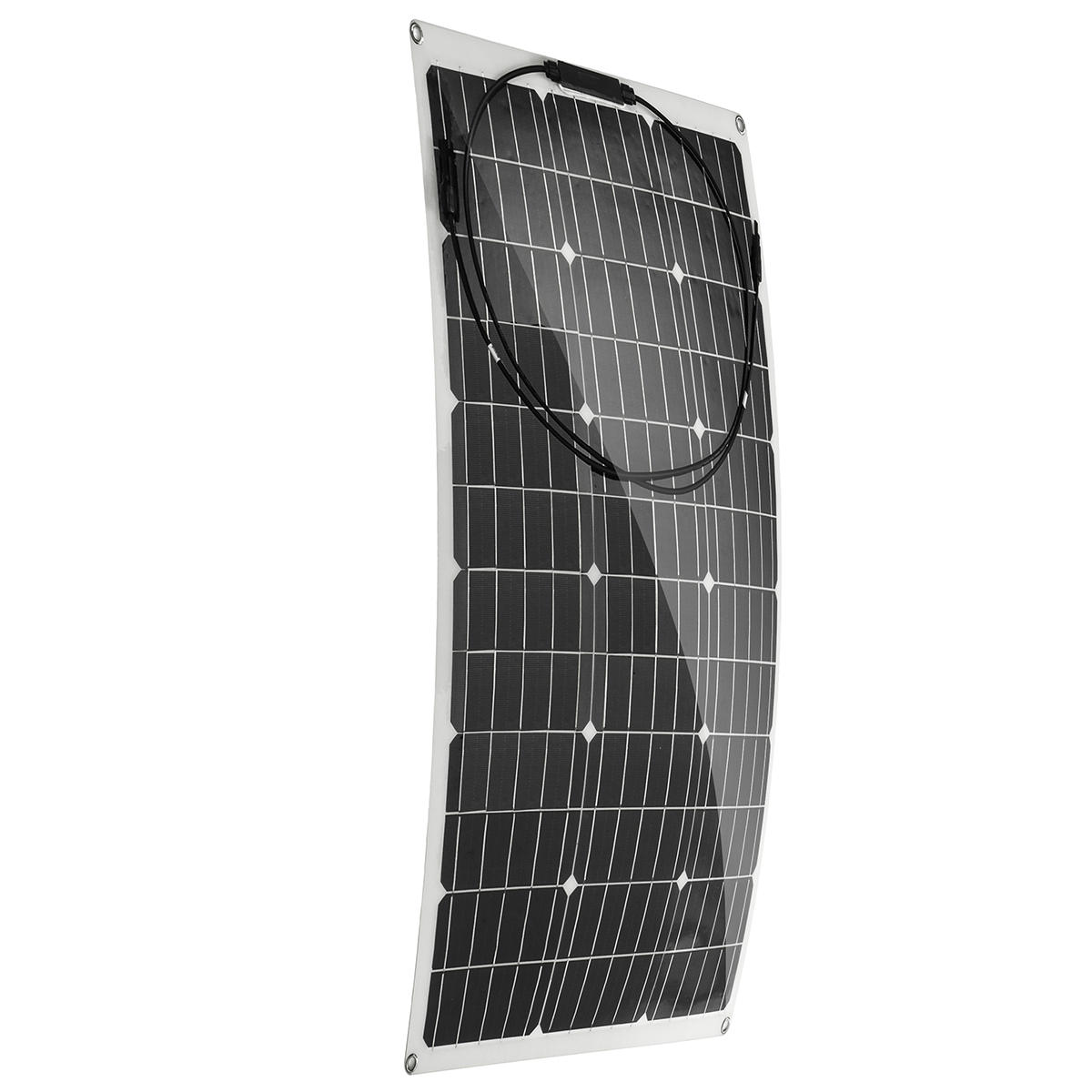 60W 18V 830*510*3MM Flexible PET Monocrystalline Solar Panel with MC4 Connector