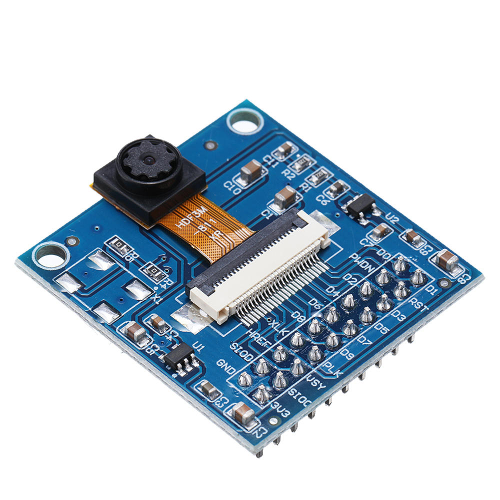 

2 Megapixel OV2640 Camera Module with Adapter Board STM32 /C51 Driver