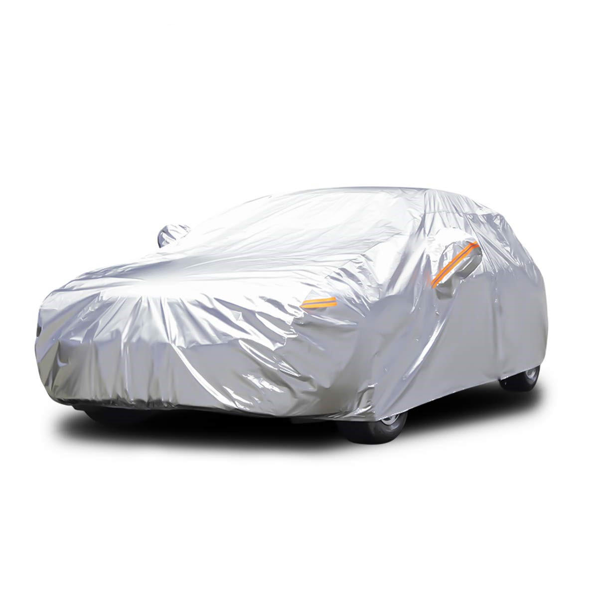 

Audew Five Layers Waterproof All Weather Car Cover Rain Sun Uv Dust Protection For Automobiles Indoor Outdoor Fit Full S