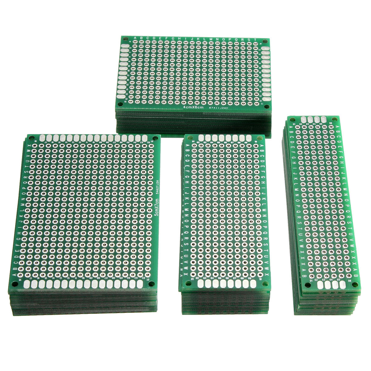 Geekcreit® 80pcs FR-4 2.54mm Double Side Prototype PCB Printed Circuit Board