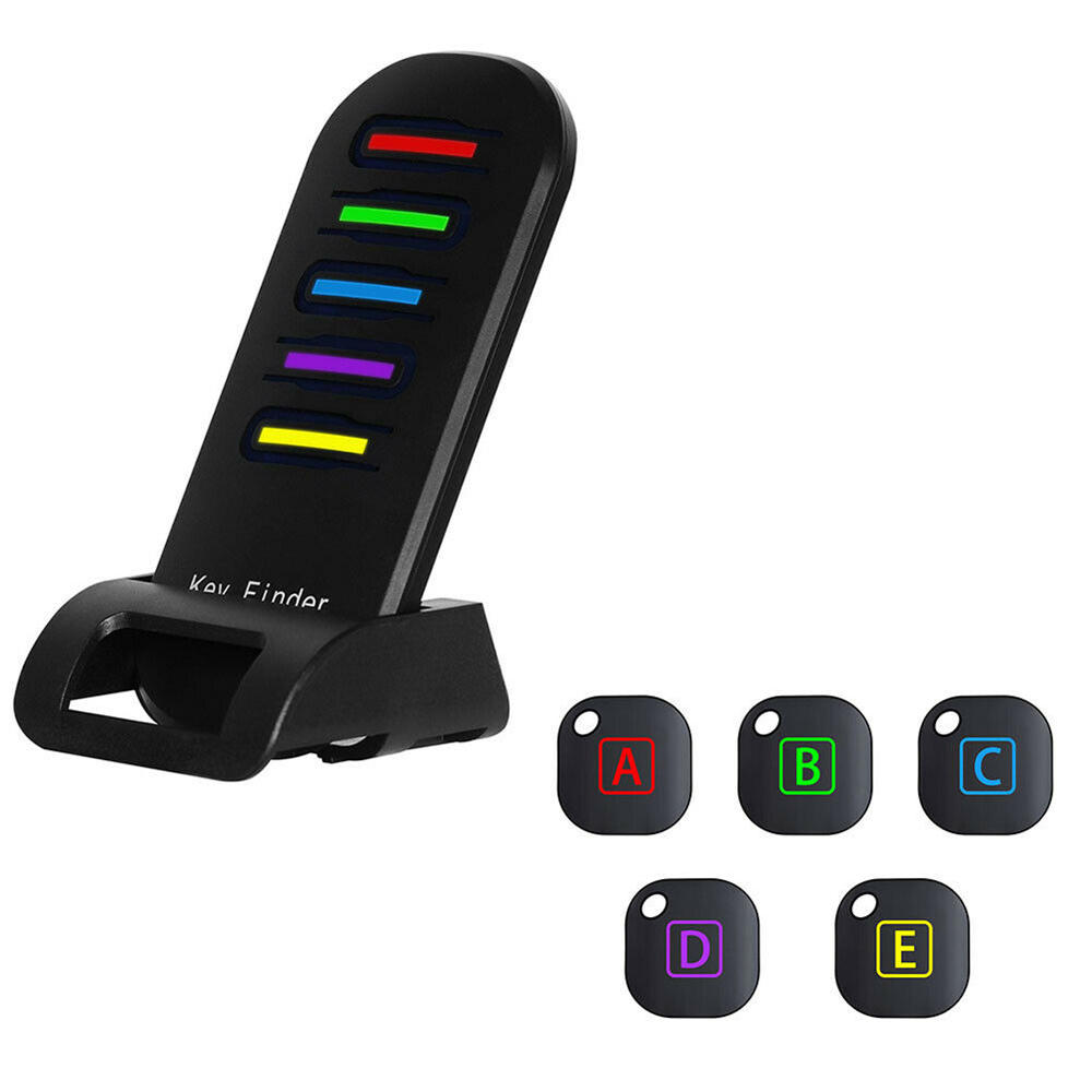 

Bakeey Wireless Anti-Lost Alarm Key Finder Pet Tracker Remote Key Locator Phone Wallets Anti-Lost 5 Receivers and 1 Dock