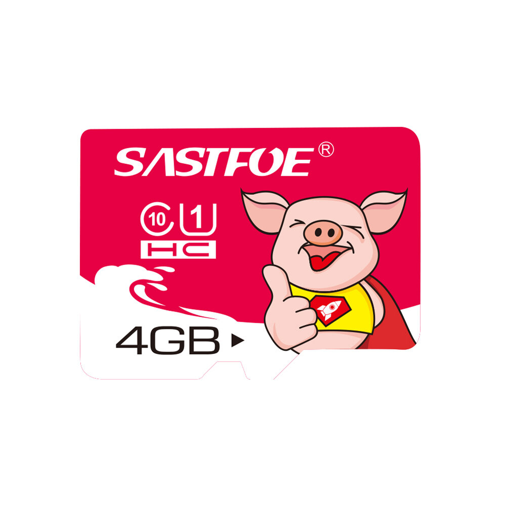 

SASTFOE Год Свиньи, Лимитированная серия, U1 Карта памяти TF 4 ГБ