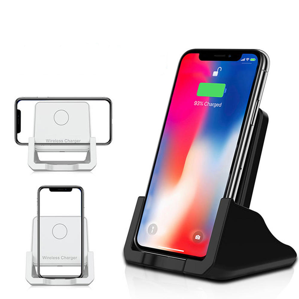 

10W Qi Wireless Charger Fast Charging Desktop Phone Holder For Qi-enabled Smart Phone iPhone 11 Samsung Galaxy Note 10+