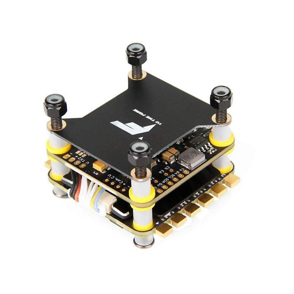 T-Motor F7 Flight Controller F55A Pro II 55A 3-6s BLHeli32 4-in-1 ESC w/ BEC Flytower For FPV Racing RC Drone