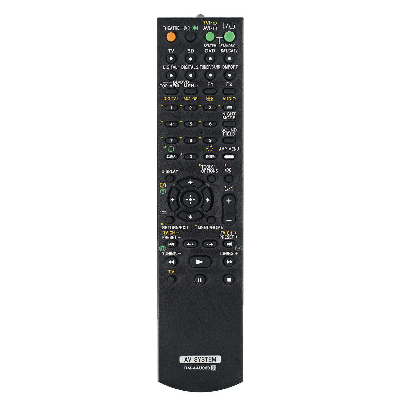 

TV Remote Control RM-AAU060 for SONY AV SA-WFS3 HT-SS360 TV DVD