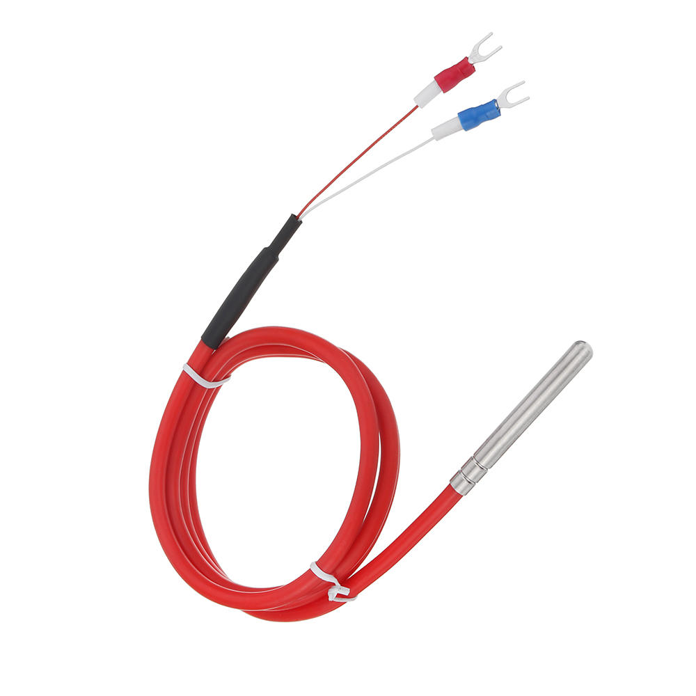 Pt100 2 Metre PVC 105 ° C Cable Temperature Sensor Heating Sensor Buffer Sensor 