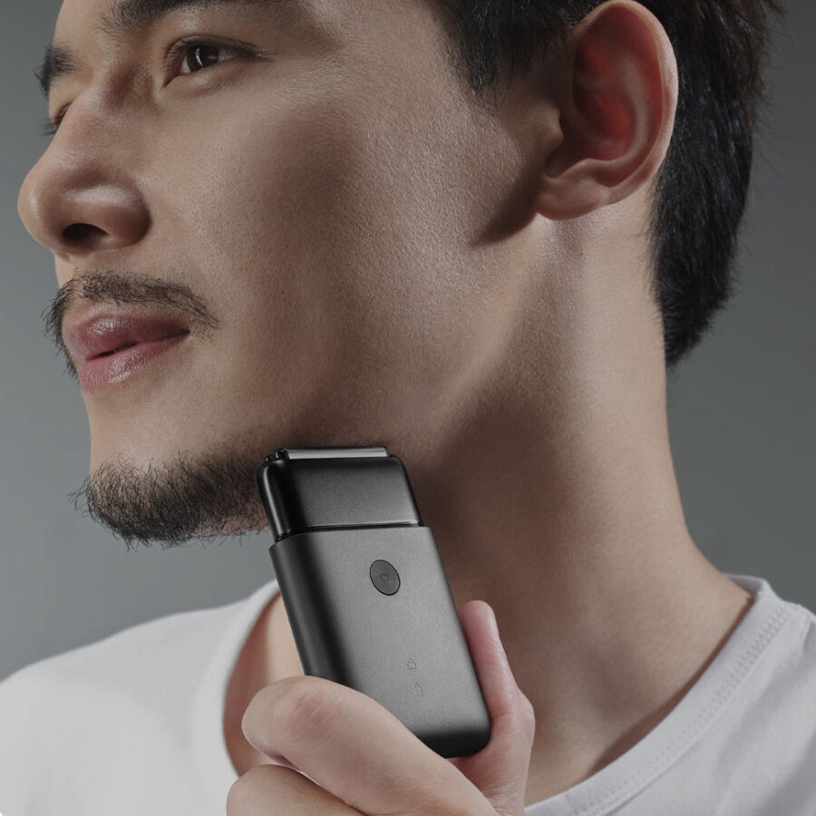 Xiaomi Mijia Waterproof Portable Mini Shaver Reciprocating Dual Blade Electric Razor Ultra Low Noise Type-C Charging Razor COD