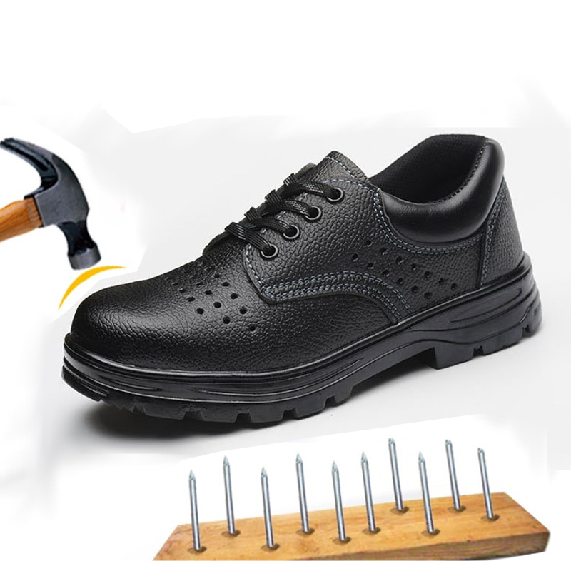 TENGOO erkek Iş Ayakkabıları Anti-Smashing Sert Güvenlik Ayakkabıları Çelik Ayak Sıcak Tutmak Su Geçirmez Sneakers