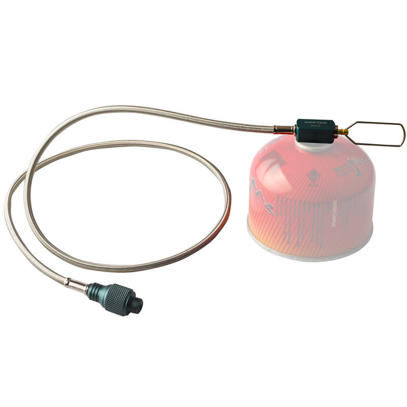 IPRee® 58 / 108cm kempingfőző kályha rozsdamentes acélcső gáztartály átalakító hosszabbító cső