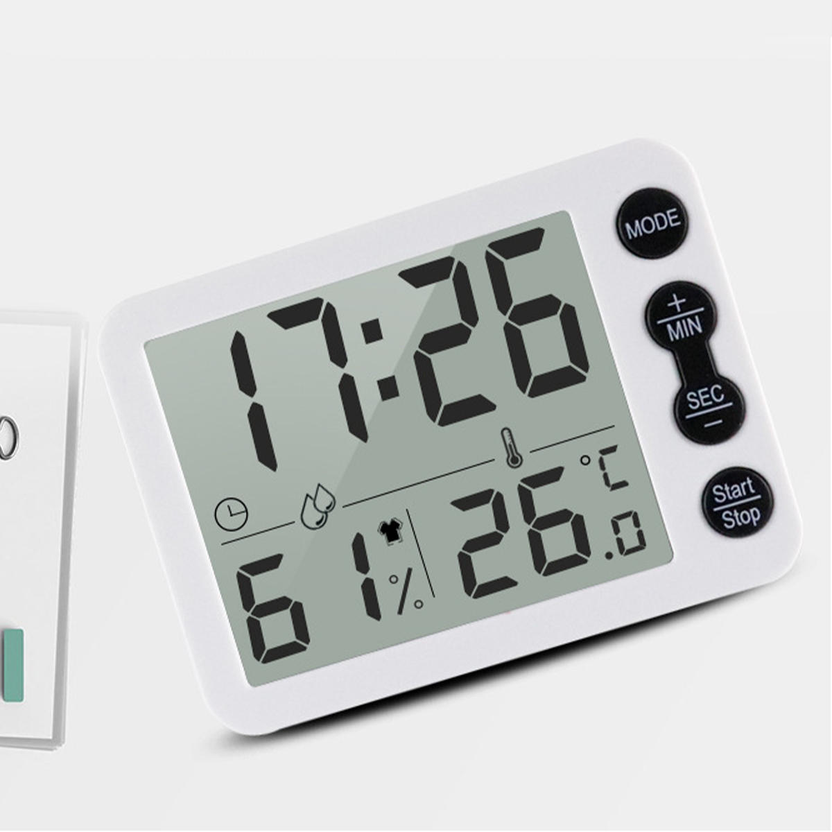Digitale huisthermometer Hygrometer Binnen Buitentemperatuur Luchtvochtigheid Measurem