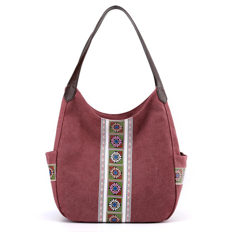 Women Large Capacity Canvas Handbag Shoulder Bag