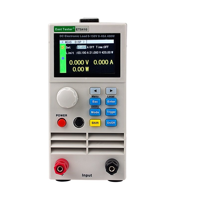 

ET5410 Professional DC Electronic Load Programmable Digital Control Battery Capacity Tester Electronic Loads 400W 150V 4