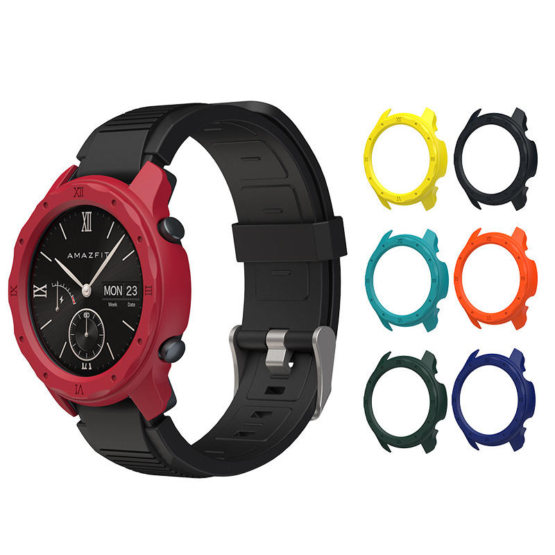 Bakeey Watch Protector PC Colorful Horlogekast voor Amazfit GTR 42MM Smart Watch