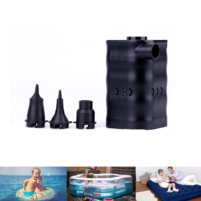 Quick-Fill Electric Air Pump Deflation Inflatable Pump for Camping Travel Air Mattress Beds Inflatable Cushions