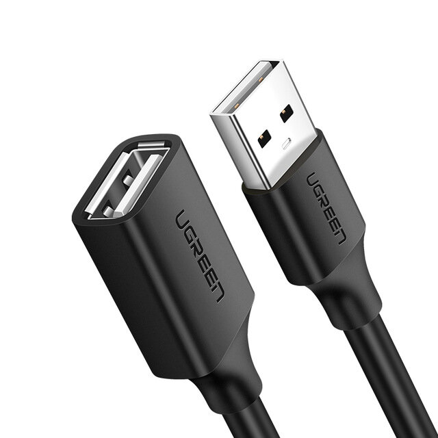 Ugreen USB-verlengkabel USB 2.0-kabel Datakabel voor Smart TV PS4 verlengkabel Datakabel Mini USB-ve