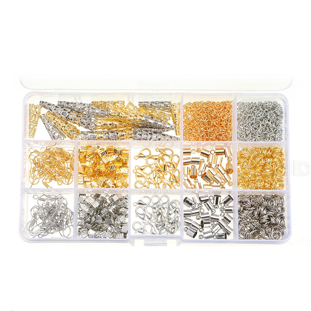 960pcs/Set Jewelry Making Kit DIY Earring Findings Hook Pins Mixed Handcraft Accessories, Banggood  - buy with discount
