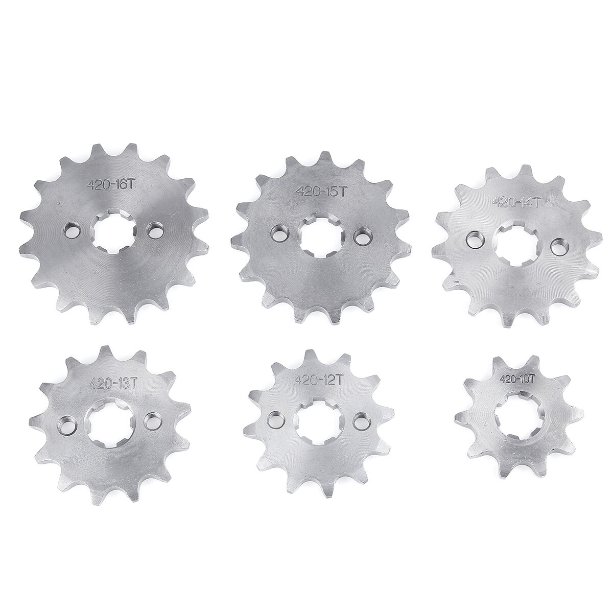 420 10/12/13/14/15/16 Tooth Front Sprocket 17mm For 70cc 110cc 125cc Pit Dirt Bike Replacement Accessories