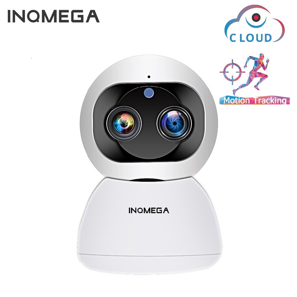 

[Dual Lens] INQMEGA Cloud 1080P 2MP Dual-Lens PT 360° Wireless IP Camera Wifi Auto Tracking Indoor Home Security Surveil