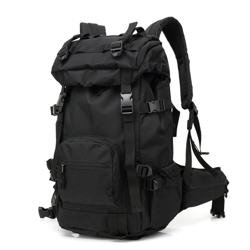 OZUKO 40L Climbing Backpack Waterproof Nylon Rucksack Camping Travel Hiking Shoulder Bag Max Load 40-60kg
