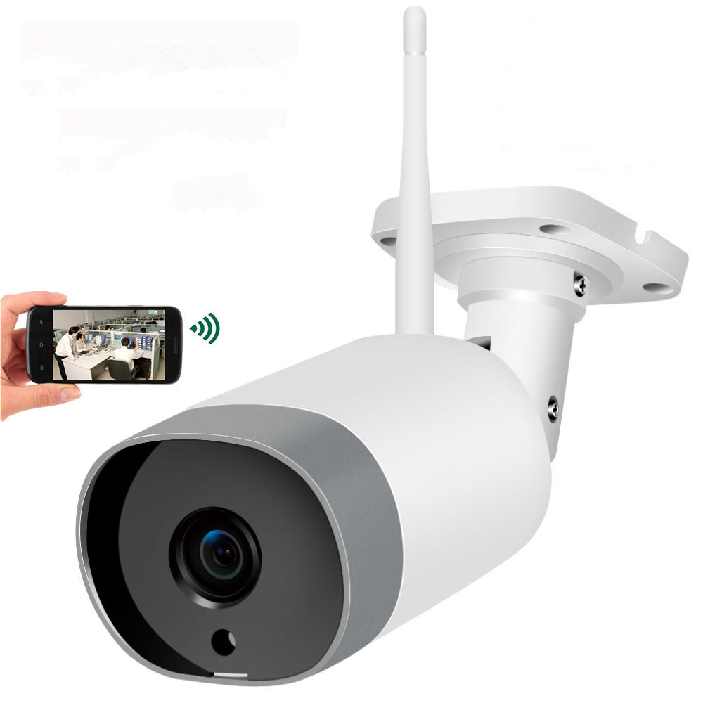 

Bakeey 1080P HD P2P Infrared LED Wireless WIFI Security Waterproof Outdoor IP Camera Night Vision ONVIF -EU US Plug