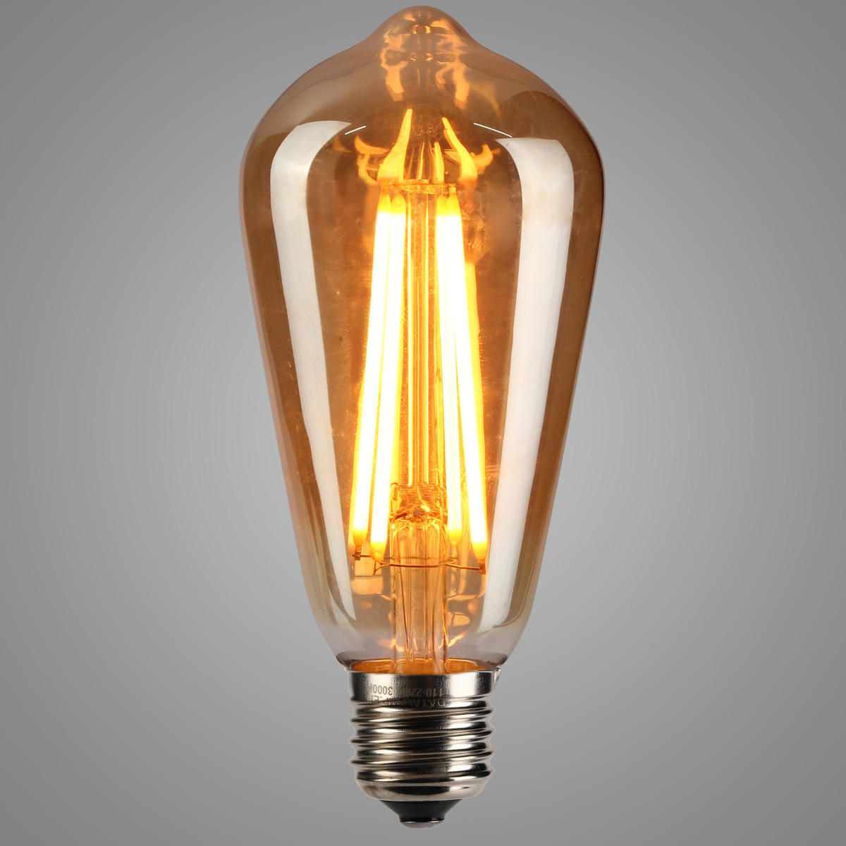 AC85-265V E27 ST64 4 W Warm Wit Retro Antieke COB Edison LED-lamp voor thuis woonkamer Decor