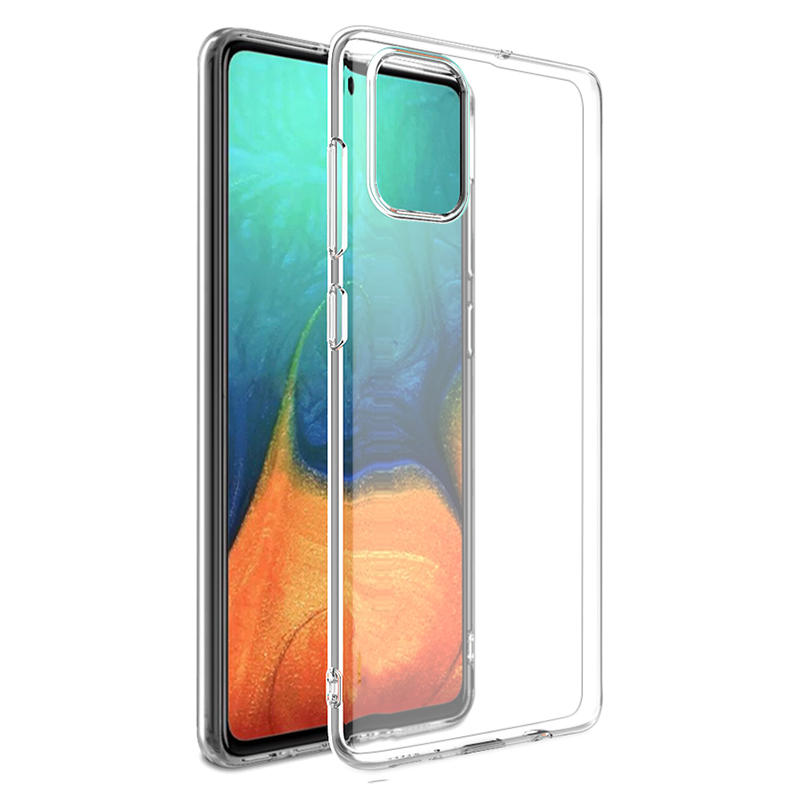Bakeey Crystal Clear Transparant Niet-geel Soft TPU-beschermhoes voor Samsung Galaxy A51 2019