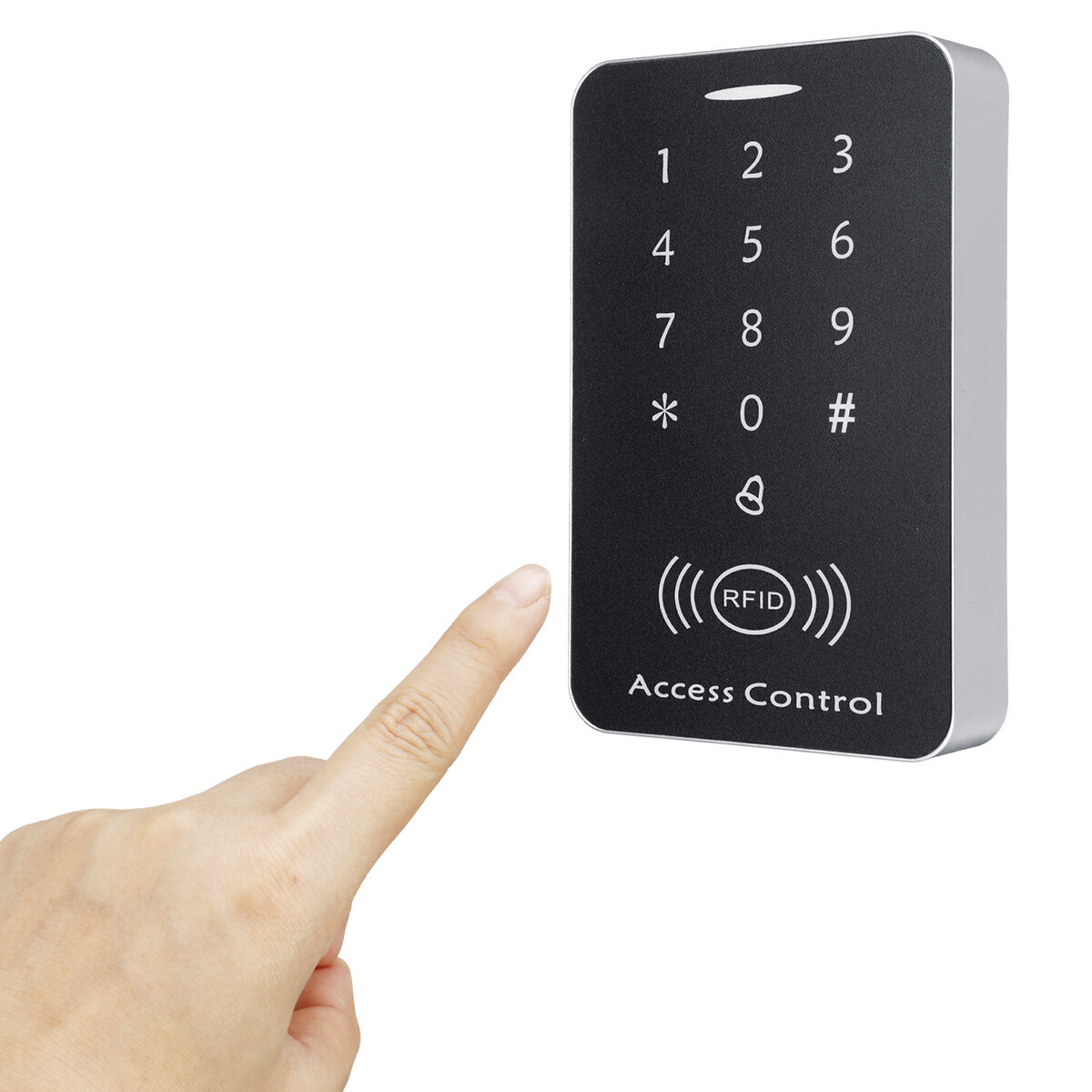 

RFID Система Контроля Доступа Безопасность IDCard Пароль Входная Дверь Замок с 10 Шт. Брелок
