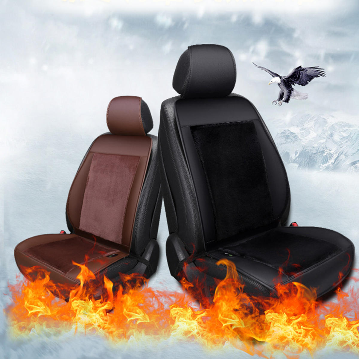 12v 24v Heated Car Seat Cushion Cover Heater Warmer Winter Banggood Usa Sold Out Arrival Notice - What Is The Best Heated Car Seat Cover