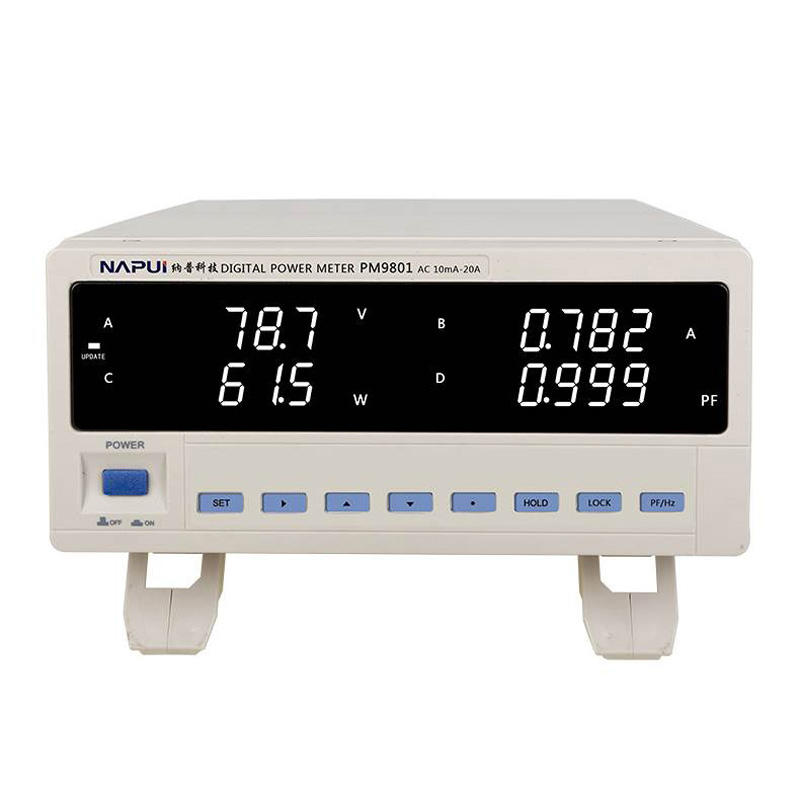 

PM9801 AC Voltage Current Power Factor Digital Power Meter Tester Dynamometer Electrical Parameter Tester Alarm Function