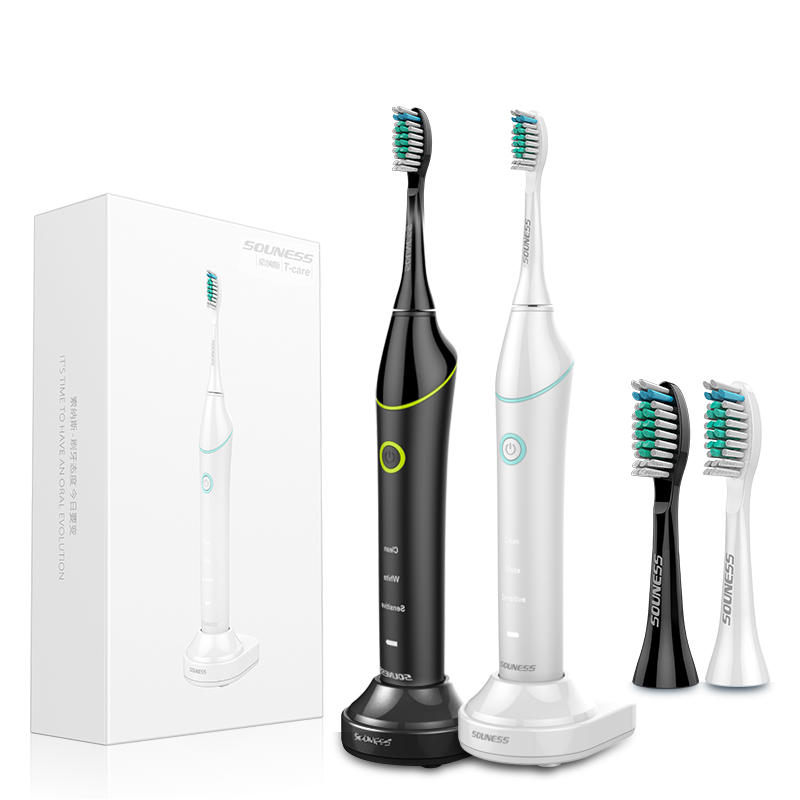 

SOUNESS SN601 Sonic Vibration Electric Toothbrush 3 Modes Rechargeable IPX7 Waterproof Timing Low Noise Teeth Brush