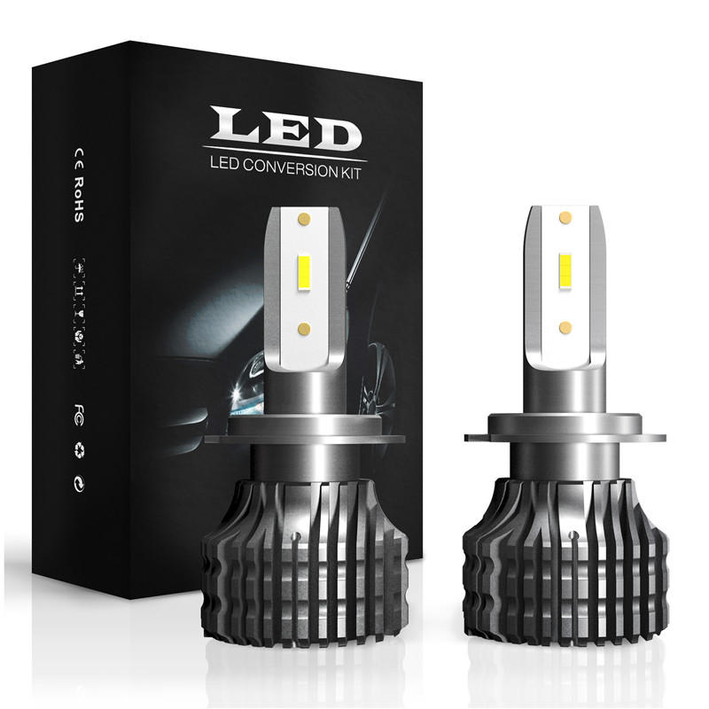 F3 Auto LED-koplampen Lampen 120 graden verlichting 6000K 12V 3000LM waterdicht 9005 9006 H1 H11 H7 