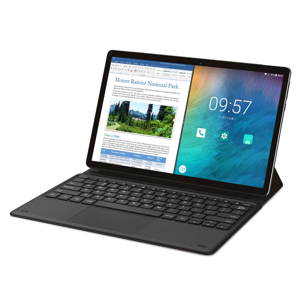 Teclast M16 Helio X27 Deca Core Processor 4GB RAM 128GB ROM 11.6 Inch Android 8.0 Tablet PC with Keyboard