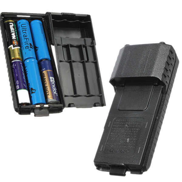 US STOCK Extended 6X AA Battery Case Pack Shell BaoFeng UV5R UV5RB UV5RE UV5RE 