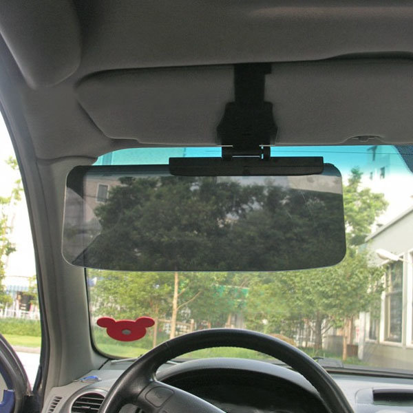 Car Van Shade Sun Visor Extension Glare Mirror Window Sunscreen